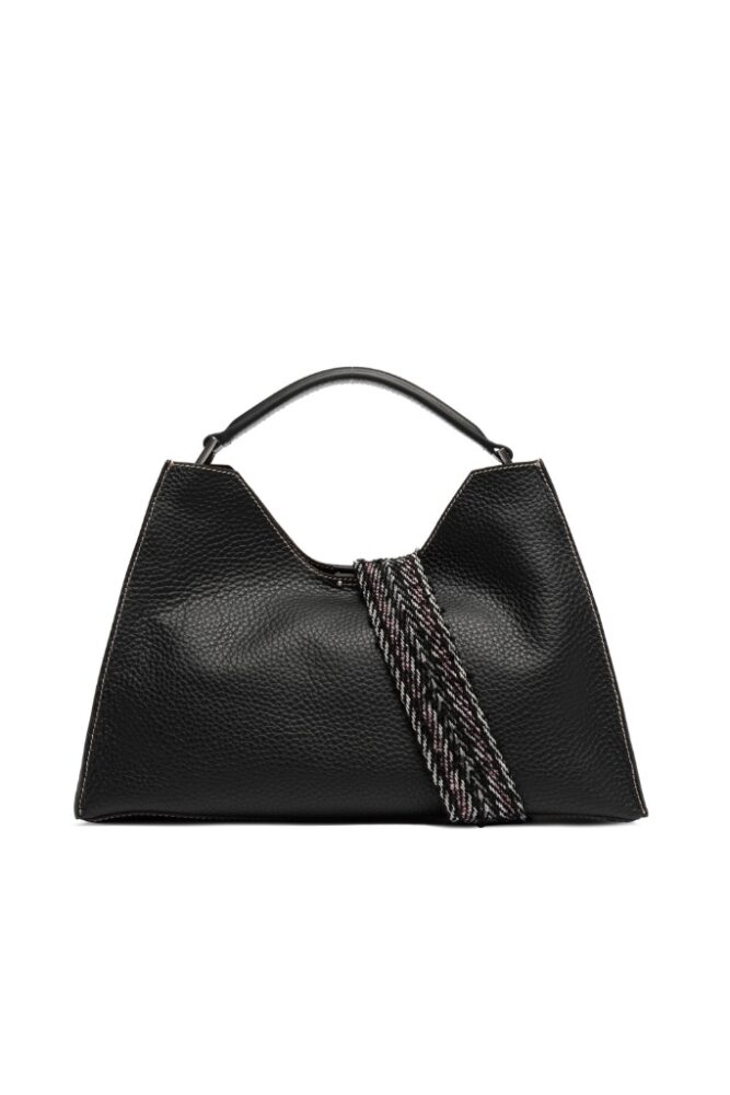 Gianni Chiarini - Kabelka Aurora Nero Castoro 42x30x10 cm - nero castoro