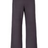 YAYA - Nohavice pletené široké Obsidian black - obsidian black