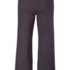 YAYA - Nohavice pletené široké Obsidian black - obsidian black