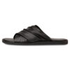 YAYA - Šľapky kožené Beluga black - beluga black