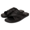 YAYA - Šľapky kožené Beluga black - beluga black