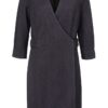 YAYA - Šaty zavinovacie Anthracite - anthracite