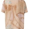 YAYA - Top s krátkym rukávom s potlačou - faded rose dessin