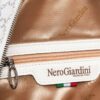 NeroGiardini - Batoh Bianco Beige - t.giove col bianco
