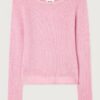 AMERICAN VINTAGE - Pulóver s lodičkovým výstrihom Rose poudree - rose poudre