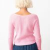 AMERICAN VINTAGE - Pulóver s lodičkovým výstrihom Rose poudree - rose poudre