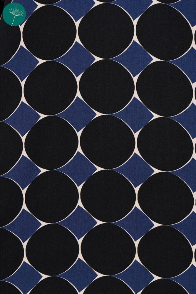 La Fée Maraboutée - Šaty s V-výstrihom Navy Noir - navy noir