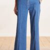 La Fée Maraboutée - Nohavice denim široké Bleach - bleach