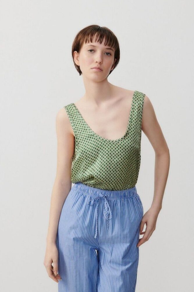 AMERICAN VINTAGE - Top so vzorom Armande - armande
