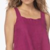 indi cold - Top so širokými ramienkami Magenta - magenta
