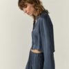 AMERICAN VINTAGE - Blúzka krátka Ombre - ombre