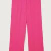 AMERICAN VINTAGE - Nohavice crop Magenta - magenta
