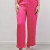 AMERICAN VINTAGE - Nohavice crop Magenta - magenta