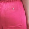 AMERICAN VINTAGE - Nohavice crop Magenta - magenta