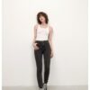 AMERICAN VINTAGE - Nohavice denim YOPDAY Black Poivre - black poivre