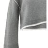YAYA - Pulóver krátky Taupe grey melange - taupe grey melange