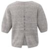 YAYA - Pulóver s gombíčkami vzadu Taupe grey melange - taupe grey melange