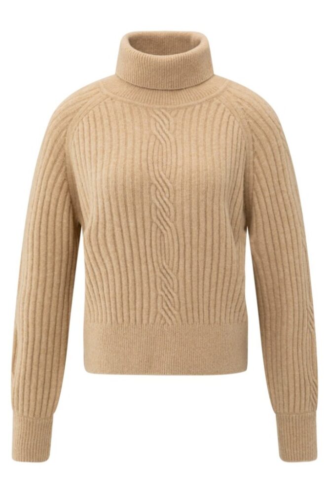 YAYA - Rolák Light camel melange - light camel melange