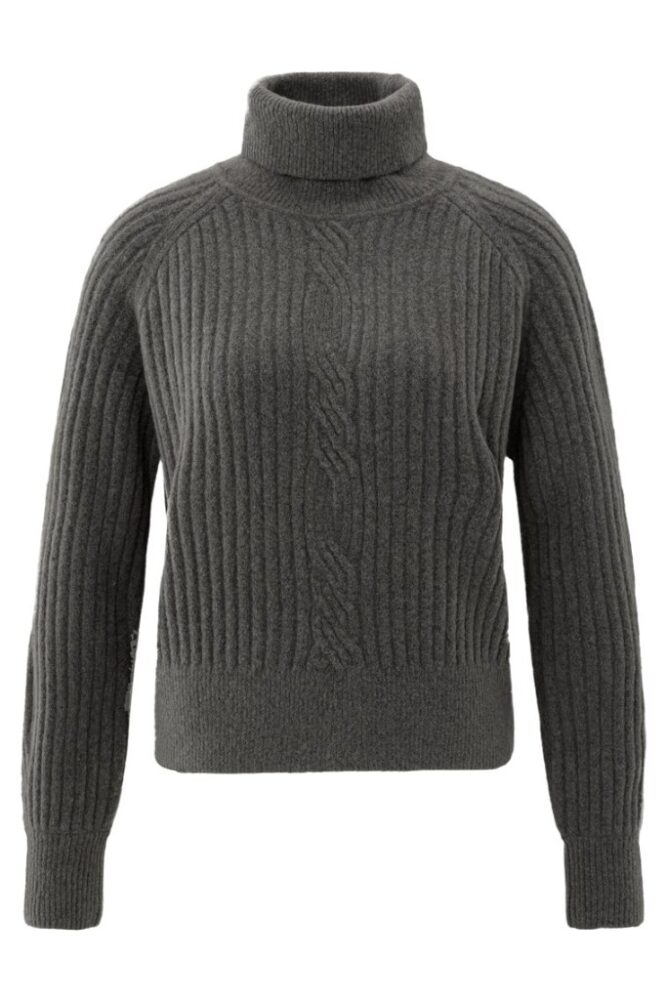 YAYA - Rolák Dark taupe grey melange - dark taupe grey melange