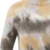 YAYA - Pulóver z Alpaky so vzorom Dark taupe grey dessin - dark taupe grey dessin