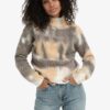YAYA - Pulóver z Alpaky so vzorom Dark taupe grey dessin - dark taupe grey dessin