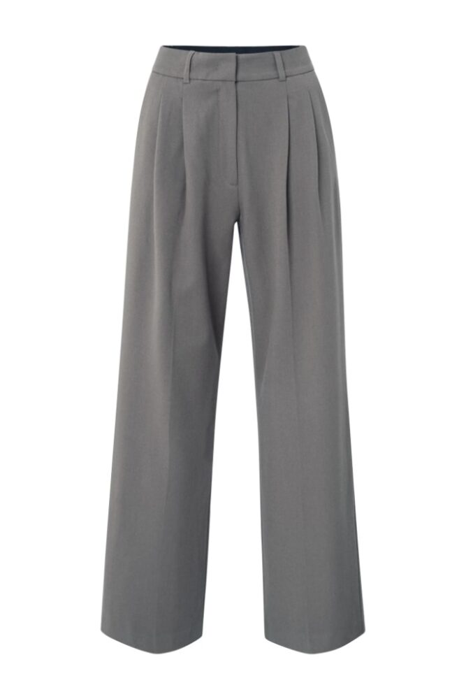 YAYA - Nohavice Dark night grey - dark night grey