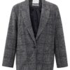 YAYA - Sako oversized Contours gray dessin - contours gray dessin
