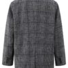 YAYA - Sako oversized Contours gray dessin - contours gray dessin
