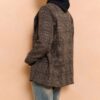 YAYA - Sako oversized Contours gray dessin - contours gray dessin