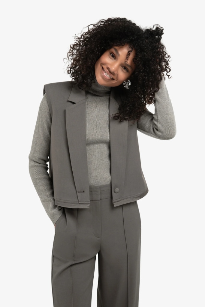 YAYA - Vesta Dark night grey - dark night grey