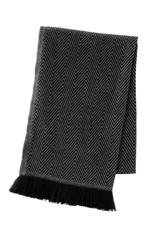 YAYA - Šál Oyster black - oyster black