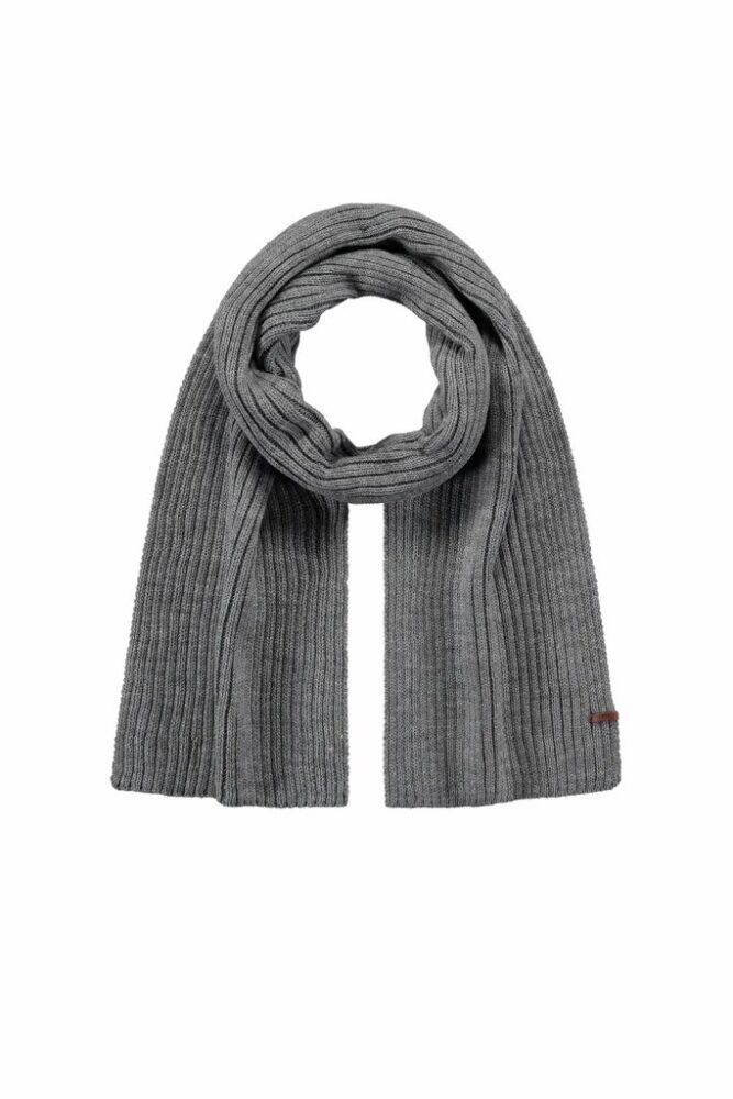 Barts - Šál Wilbert Heather grey - heather grey