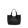 Gianni Chiarini - Kabelka Dua midi 24x27x12 cm Nero Castoro - nero castoro