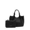 Gianni Chiarini - Kabelka Dua midi 24x27x12 cm Nero Castoro - nero castoro