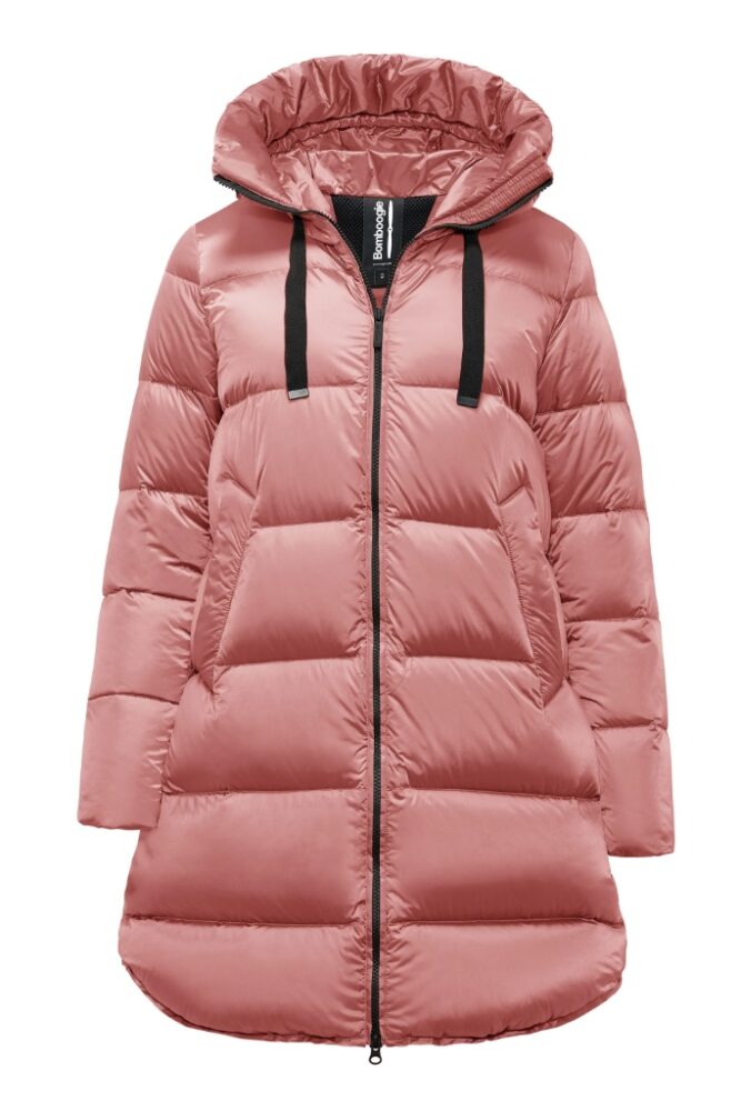 Bomboogie - Bunda páperová Geneva Blush pink - blush pink