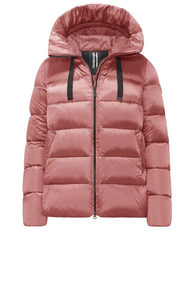 Bomboogie - Bunda páperová Rome Blush pink - blush pink