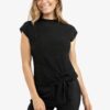 YAYA - Top s uzlíkom Black - black