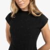 YAYA - Top s uzlíkom Black - black