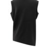 YAYA - Vesta asymetricka s rolakom Black - black
