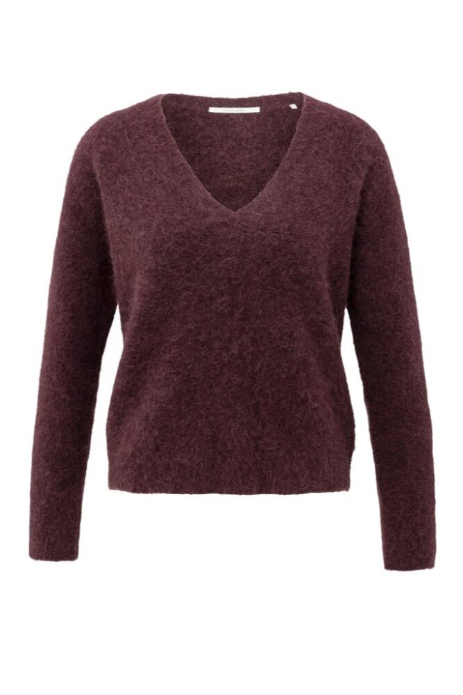 YAYA - Pulóver Fudge Alpaca purple - fudge purple
