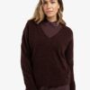 YAYA - Pulóver Fudge Alpaca purple - fudge purple
