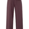 YAYA - Nohavice s lampasom Fudge purple - fudge purple