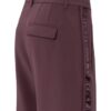 YAYA - Nohavice s lampasom Fudge purple - fudge purple
