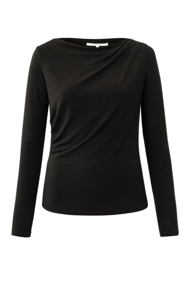 YAYA - Top Black - black