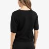 YAYA - Pulóver s kamienkami Black - black