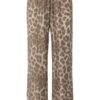 YAYA - Nohavice s leo potlačou Milk brown dessin - milk brown dessin