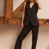 YAYA - Nohavice Black - black