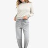YAYA - Nohavice denim Light grey denim - light grey denim
