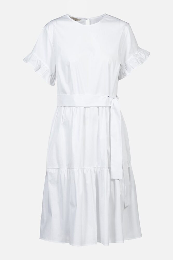Herrlicher - Šaty s volánmi White - white