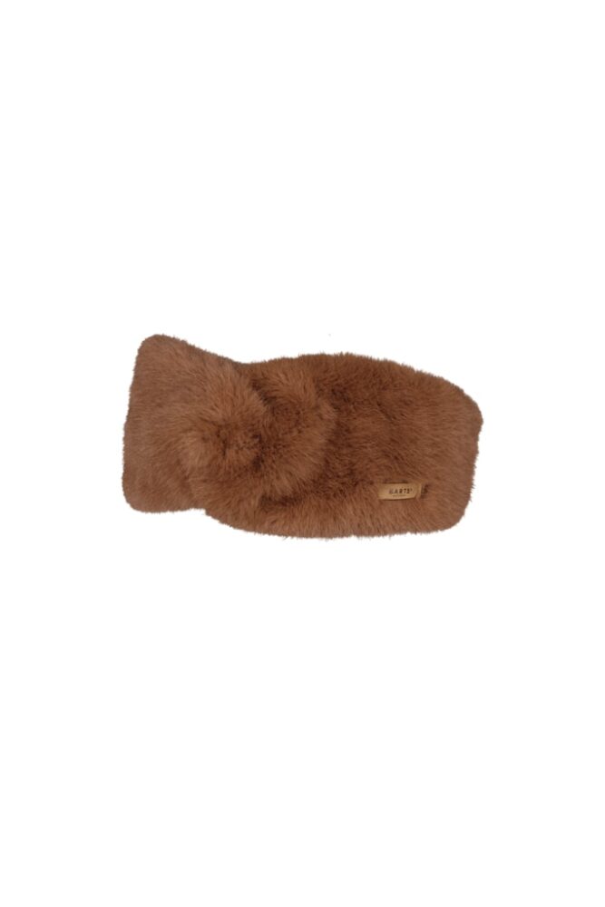 Barts - Čelenka Breanne z umelej kožušinky Brown - brown